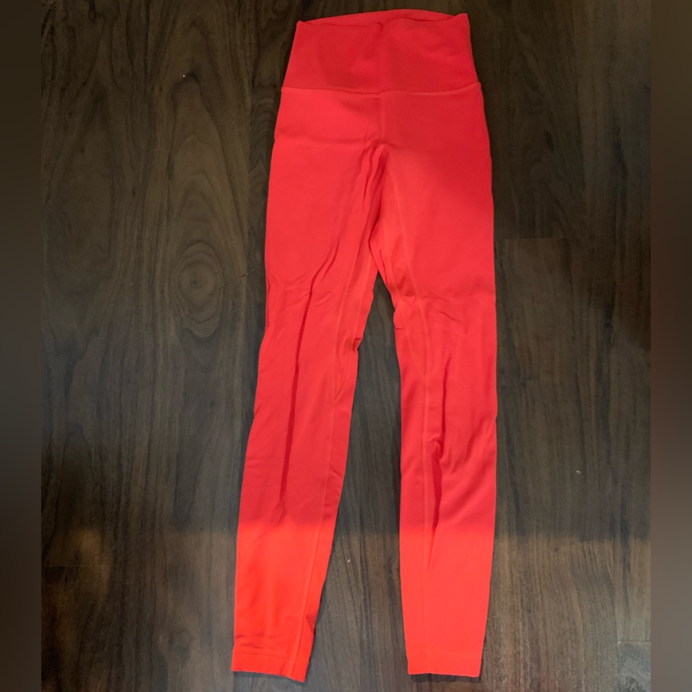 Vibrant Red Leggings